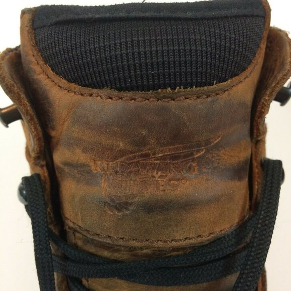 Red Wing Womens Steel Toe Leather Work Boots Waterproof ASTM F 2413-11 Size 7.5 - Picture 8 of 12